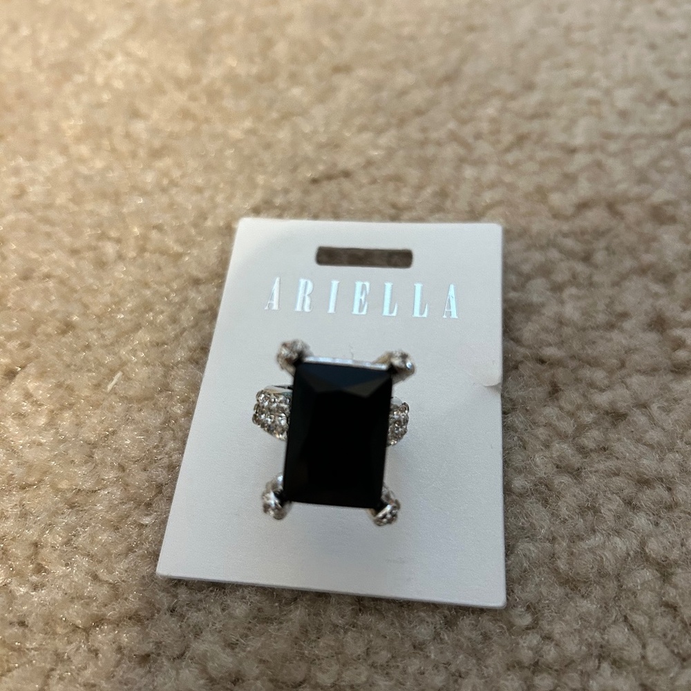 Black Cocktail Ring